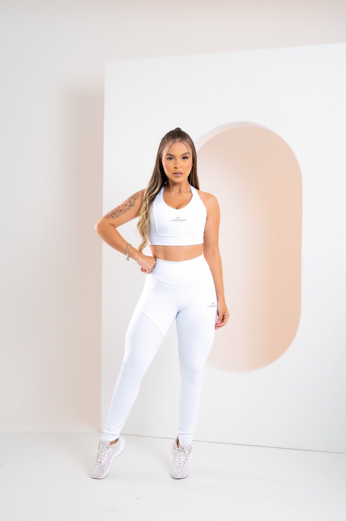 Conjunto Iris branco Lemoov