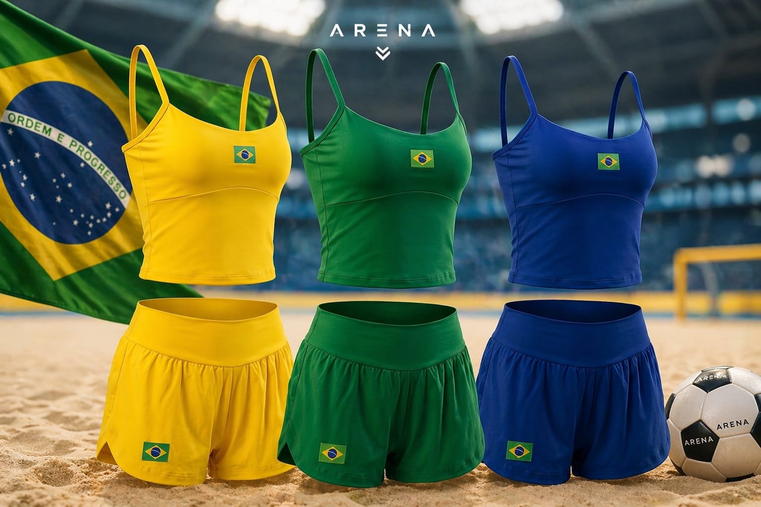Coleção Arena Lemoov Fitness